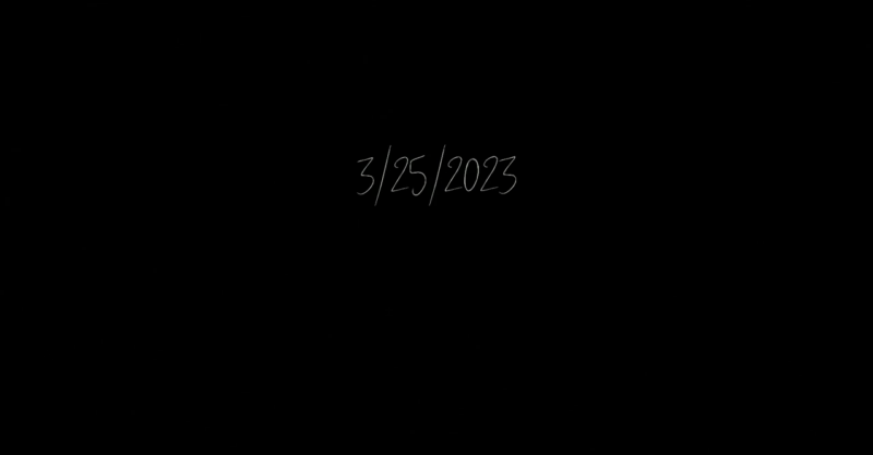 black screen with date 3/25/2023