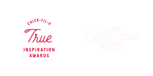 Chick-fil-A True Inspiration Award and Youth for Christ Logo